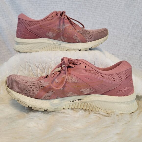 Women's ASICS GT 1000 10 Running Shoes Pink Cushioned Sneaker Athleisure Sz 10 - Picture 2 of 15